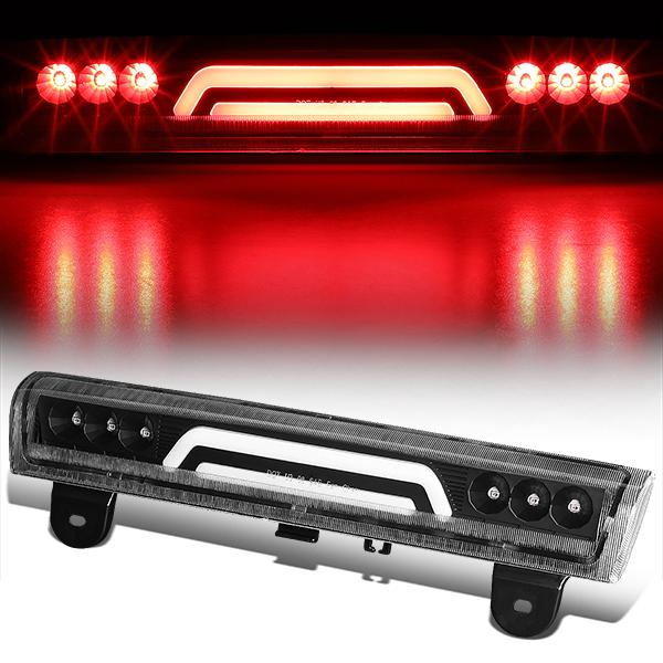 Nuvision Lighting, 00-06 Chevy Suburban 1500 2500 Tahoe Yukon XL LED Bar 3rd Brake Light - Black