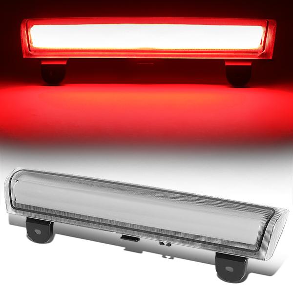 Nuvision Lighting, 00-06 Chevy Suburban 1500 2500 Tahoe Yukon XL LED Tube 3rd Brake Light - Clear