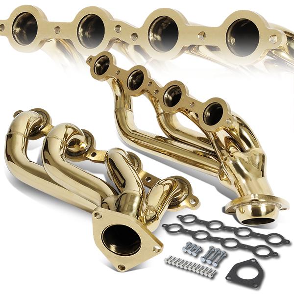 J2 Engineering, 00-16 Chevy Silverado GMC Sierra 4.8/5.3/6.0/6.2L Exhaust Header - Stainless Steel