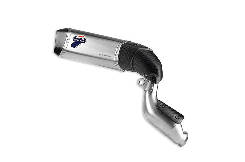 Termignoni, 007TOA - TERMIGNONI Ducati Hypermotard 939/821 Titanium Slip-on Exhaust (high mount; EU homologated)