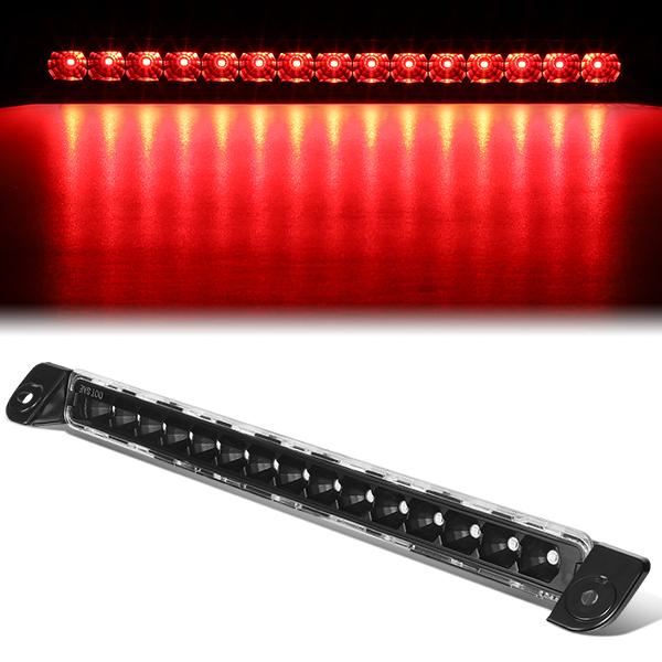 Nuvision Lighting, 01-04 Nissan Pathfinder Infiniti QX4 LED 3rd Brake Light - Black Housing