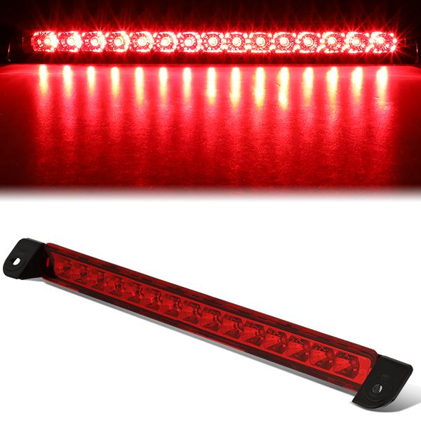 Nuvision Lighting, 01-04 Nissan Pathfinder Infiniti QX4 LED 3rd Brake Light - Red Lens