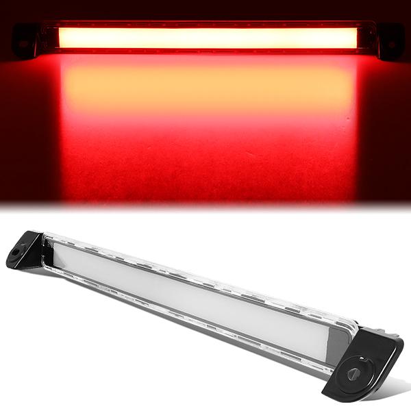 Nuvision Lighting, 01-04 Nissan Pathfinder Infiniti QX4 LED Tube 3rd Brake Light - Clear Lens