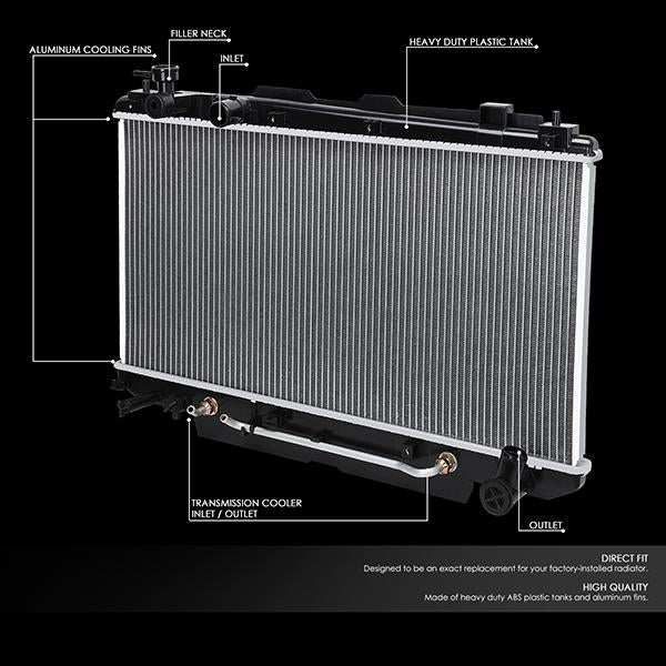 CAAP, 01-05 Toyota RAV4 2.0L 2.4L AT MT Aluminum Radiator - 2403