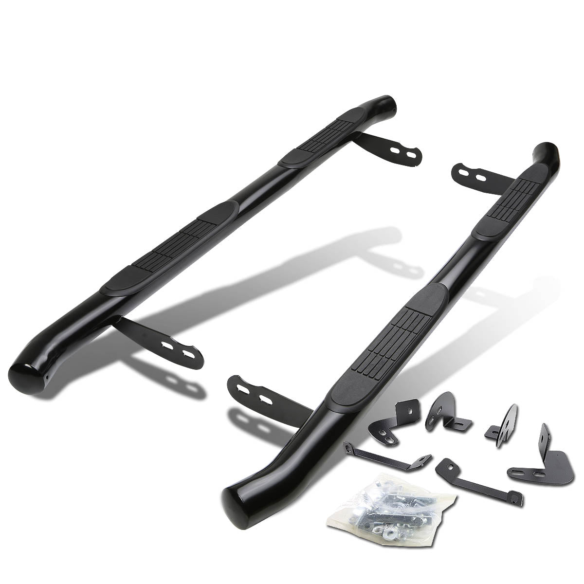 CAAP, 01-07 Toyota Highlander 04-06 Lexus RX330 3"OD Side Step Nerf Bar - Powder Coated Steel