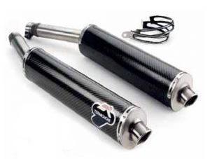 Termignoni, 016CR - TERMIGNONI Ducati SuperSport 1000/800/620 Carbon Dual Slip-on Exhaust