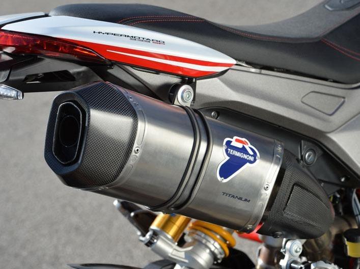 Termignoni, 019CR - TERMIGNONI Ducati Hypermotard 939 Full Exhaust System (high mount; racing)