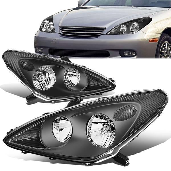 Nuvision Lighting, 02-04 Lexus ES300 ES330 Headlight - Black Housing