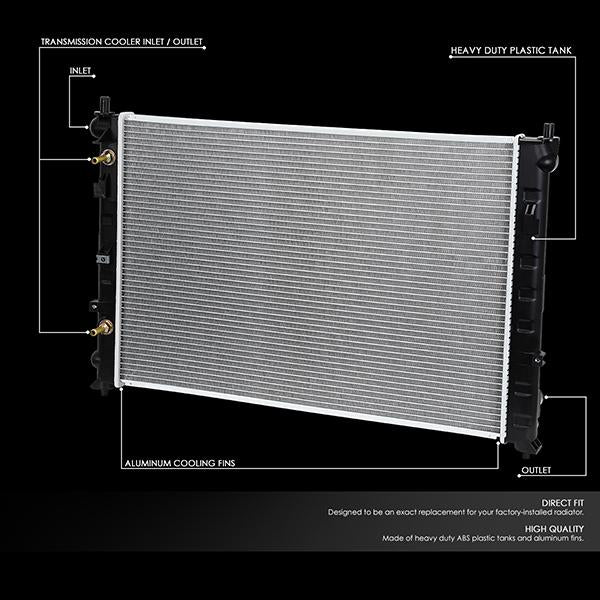 CAAP, 02-06 Mazda MPV AT Aluminum Radiator - 2768