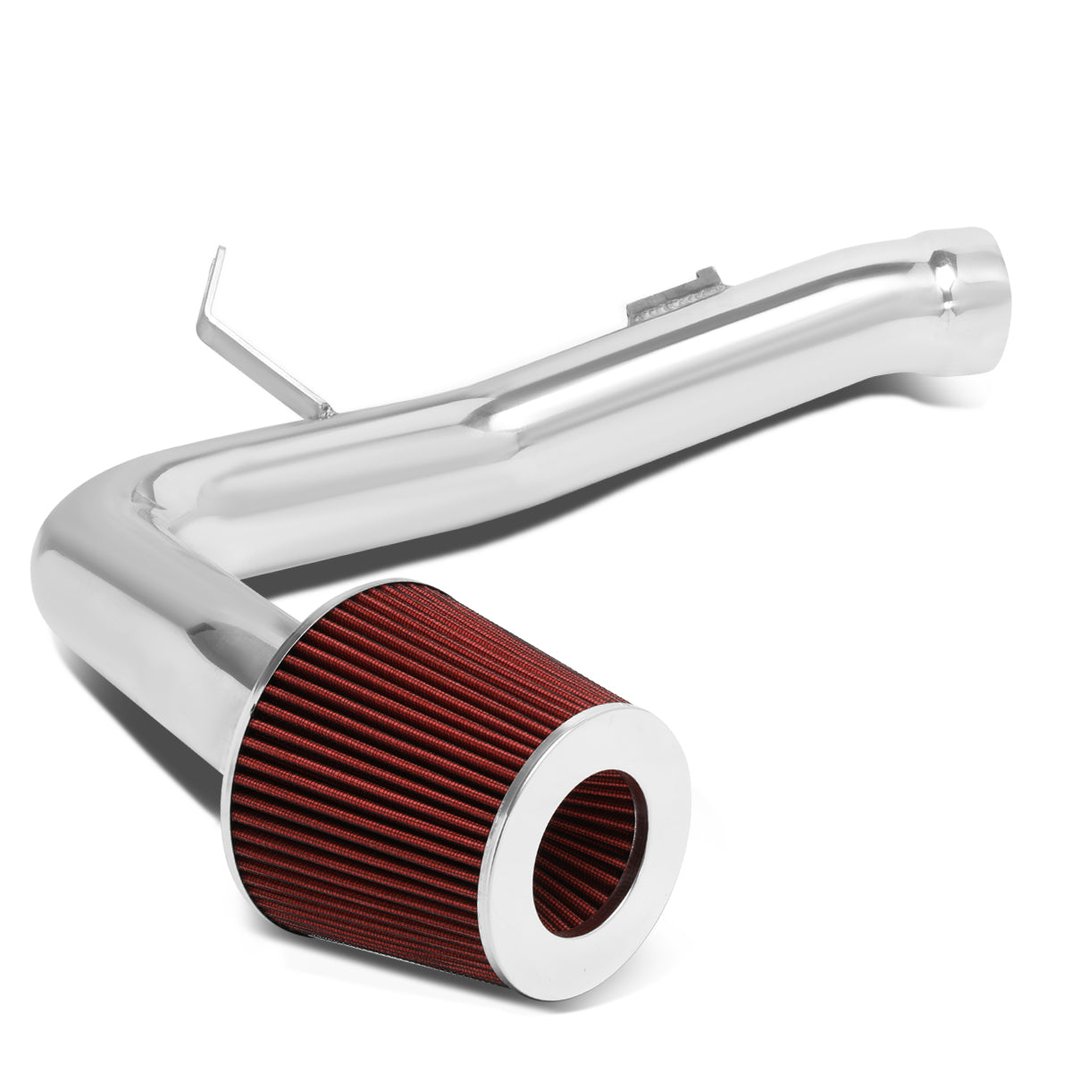 J2 Engineering, 02-07 Subaru Impreza WRX STI Aluminum Cold Air Intake w/Red Cone Filter