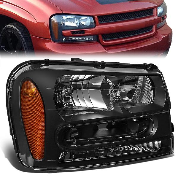 Nuvision Lighting, 02-09 Chevy Trailblazer EXT Right/Passenger Side Headlight - Factory Style - GM2503213