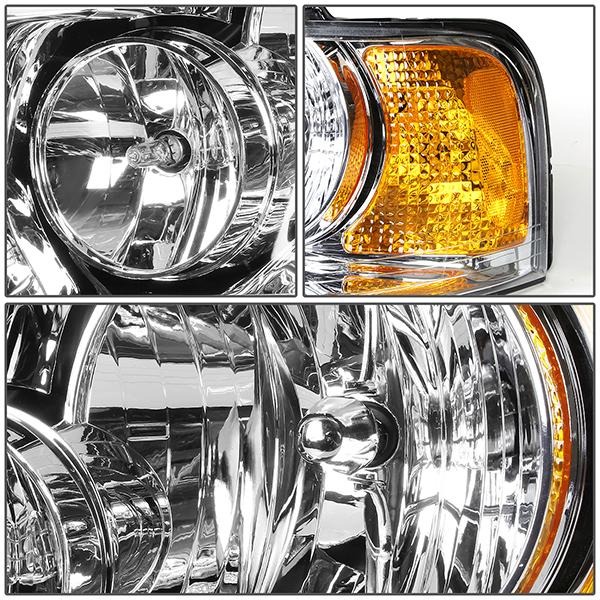 Nuvision Lighting, 03-06 Ford Expedition Left/Driver Side Headlight - Factory Style - FO2502181