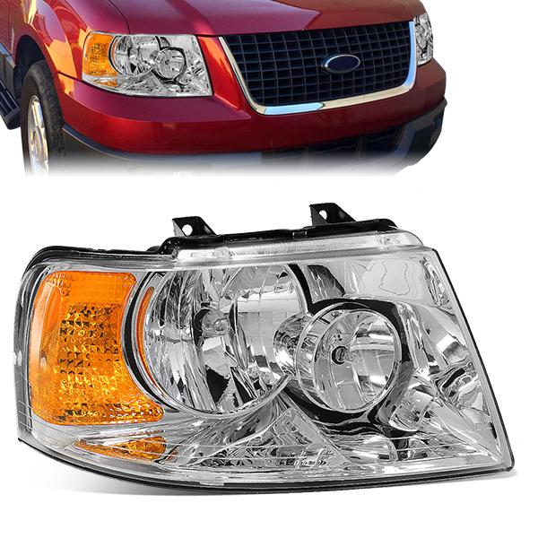 Nuvision Lighting, 03-06 Ford Expedition Right/Passenger Side Headlight - Factory Style - FO2503198