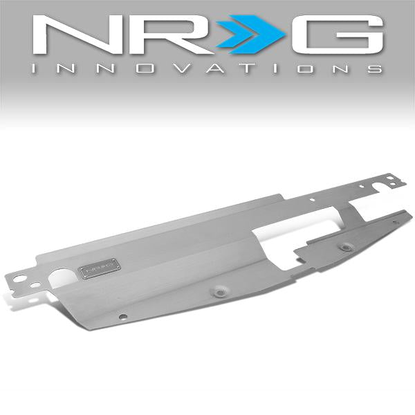 NRG Innovations, 03-06 Mitsubishi Evo VIII Air Diversion Panel - Stainless Steel - DVP-2051