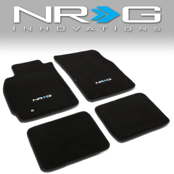 NRG Innovations, 03-06 Mitubishi Evo 8 Floor Mats Carpets - FMR-500NRG