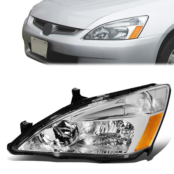 Nuvision Lighting, 03-07 Honda Accord Left/Driver Side Headlight - Factory Style - HO2502120