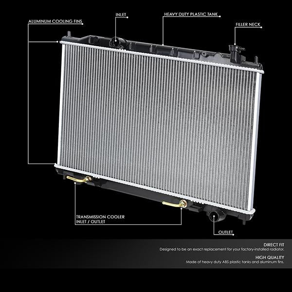 CAAP, 03-07 Nissan Murano AT MT Aluminum Radiator - 2578