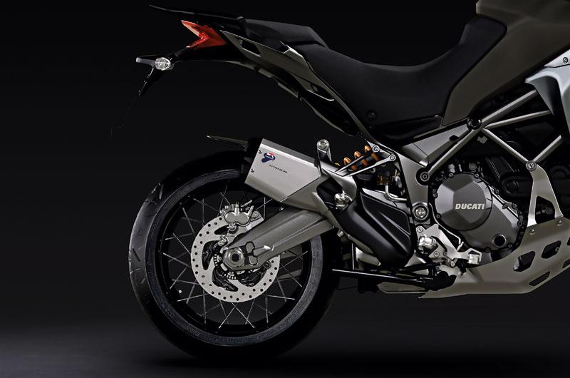 Termignoni, 037TO - TERMIGNONI Ducati Multistrada 950/Enduro Titanium Slip-on Exhaust (EU homologated)