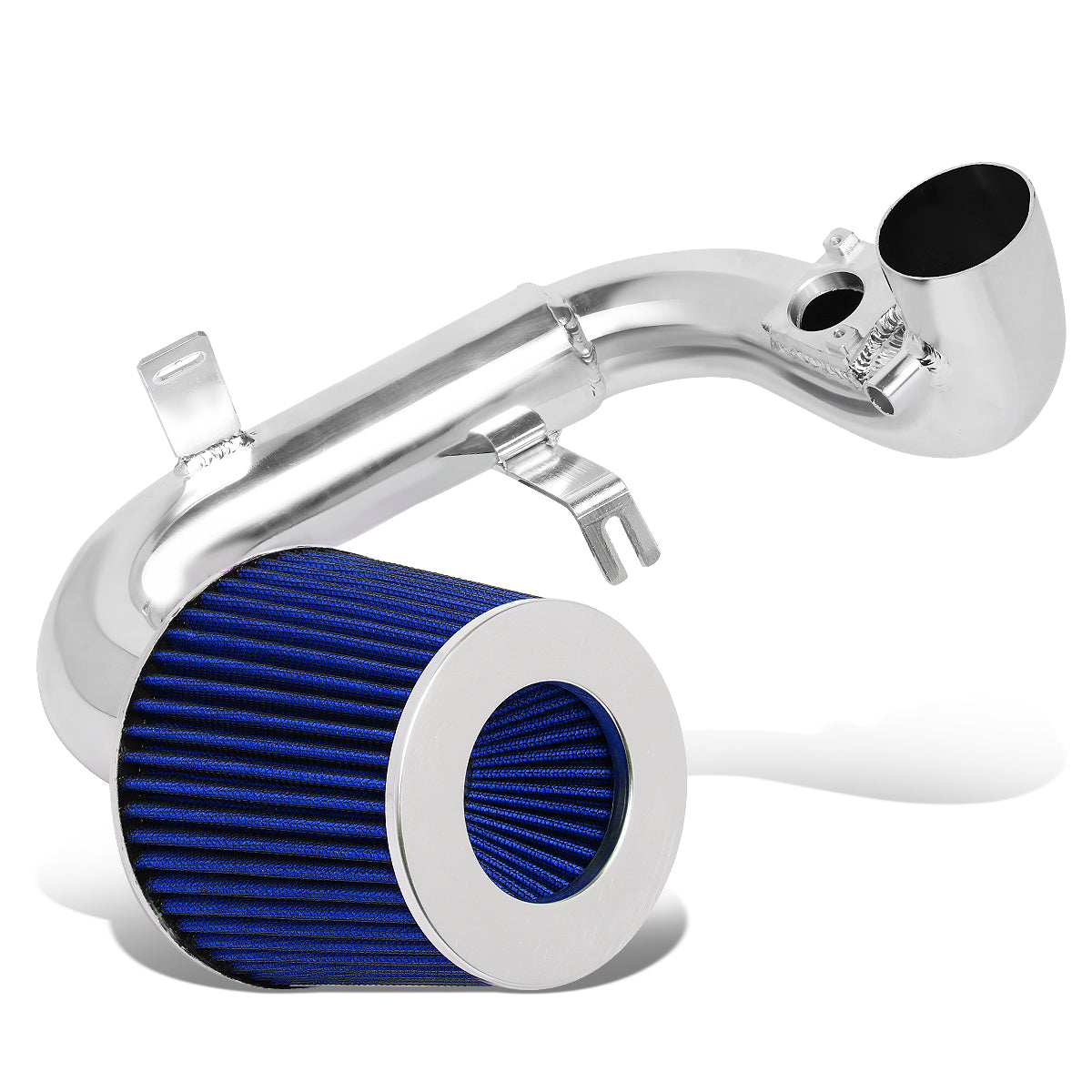 J2 Engineering, 04-06 Scion xA Aluminum Cold Air Intake w/Blue Cone Filter