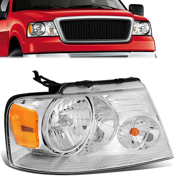 Nuvision Lighting, 04-08 Ford F150 Lincoln Mark LT Right/Passenger Side Headlight - Factory Style - FO2503201