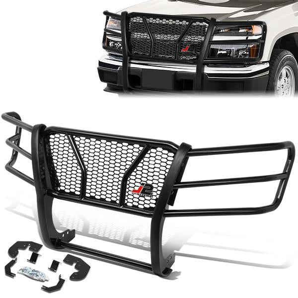 J2 Engineering, 04-14 Chevy Colorado Brush Grille Guard - Moneycomb Mesh