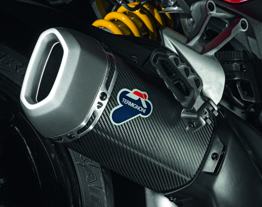 Termignoni, 043CO - TERMIGNONI Ducati Multistrada 1260 (18/20) Carbon Slip-on Exhaust (EU homologated)