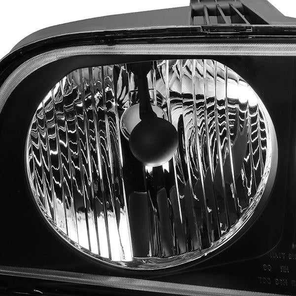 Nuvision Lighting, 05-09 Ford Mustang Right/Passenger Side Headlight - Factory Style - FO2503215