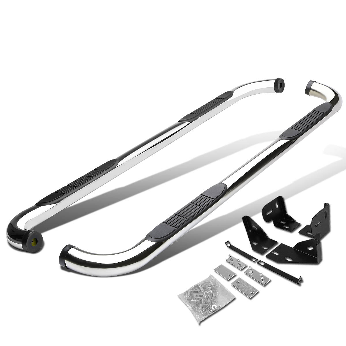 CAAP, 05-10 Jeep Grand Cherokee Commander 3"OD Side Step Nerf Bar - Stainless Steel