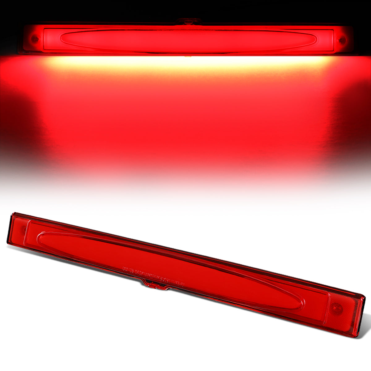 Nuvision Lighting, 05-13 Chevy Corvette LED Strip 3rd Brake Light - Red Lens