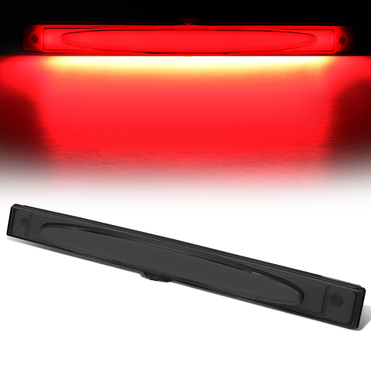 Nuvision Lighting, 05-13 Chevy Corvette LED Strip 3rd Brake Light - Smoked Lens