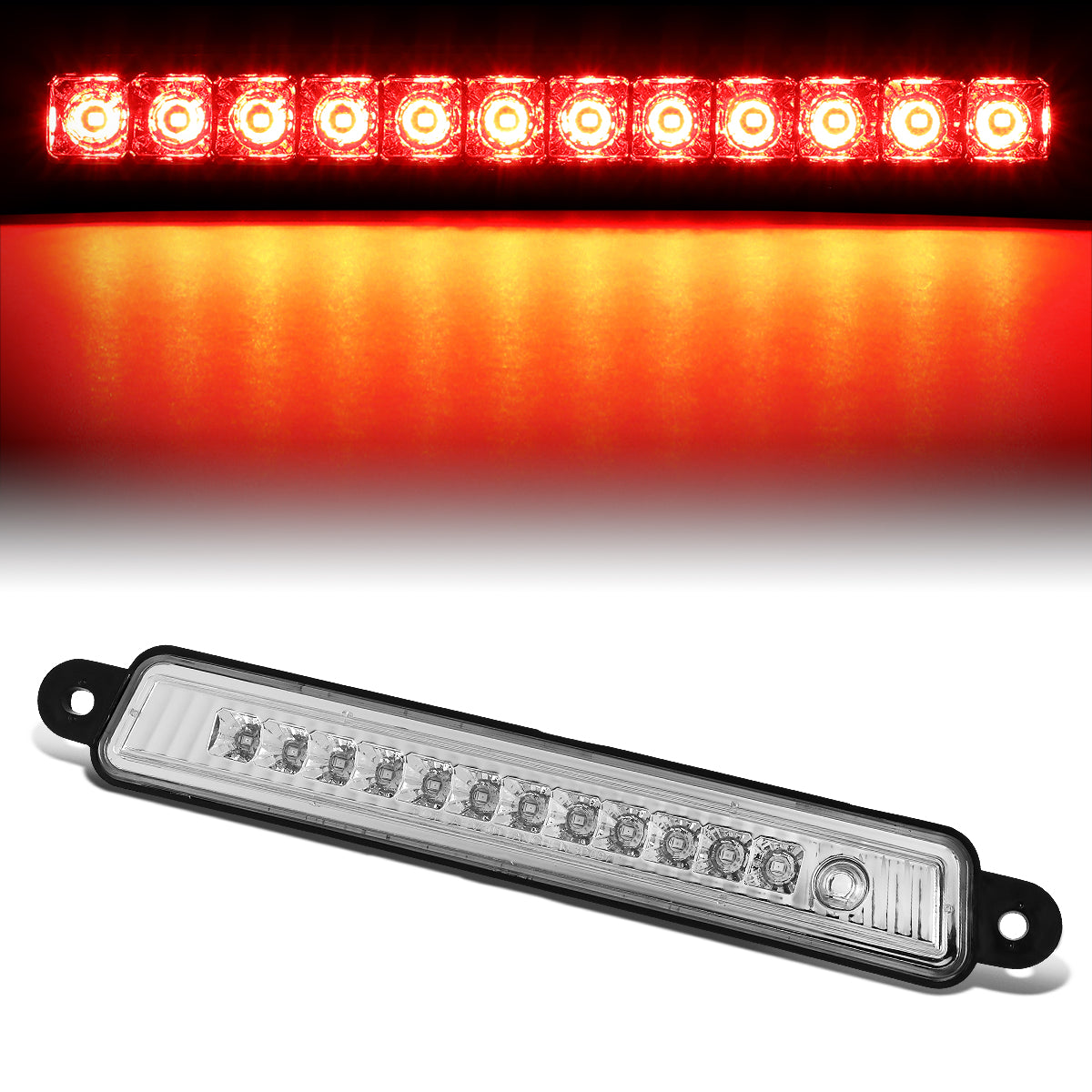 Nuvision Lighting, 05-15 Nissan Armada 04-10 Infiniti QX56 LED 3rd Brake Light - Clear Lens