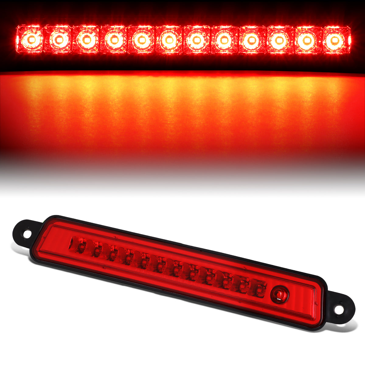 Nuvision Lighting, 05-15 Nissan Armada 04-10 Infiniti QX56 LED 3rd Brake Light - Red Lens