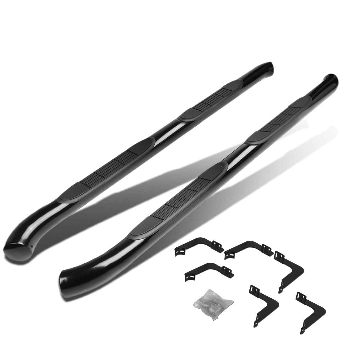 CAAP, 05-20 Nissan Frontier Extended Cab 3"OD Side Step Nerf Bar - Powder Coated Steel