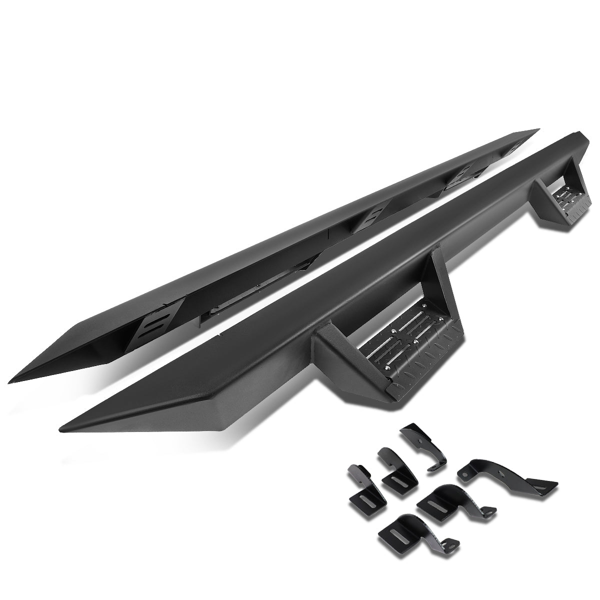 CAAP, 05-20 Toyota Tacoma Double/Crew Cab 3"OD Drop Step Nerf Bars - Aluminum