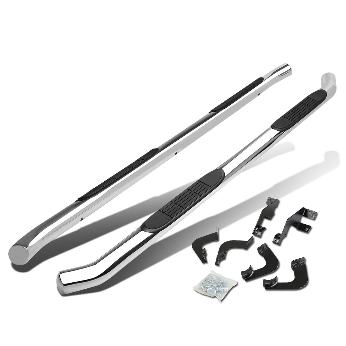 CAAP, 05-20 Toyota Tacoma Double/Crew Cab 3"OD Side Step Nerf Bar - Stainless Steel