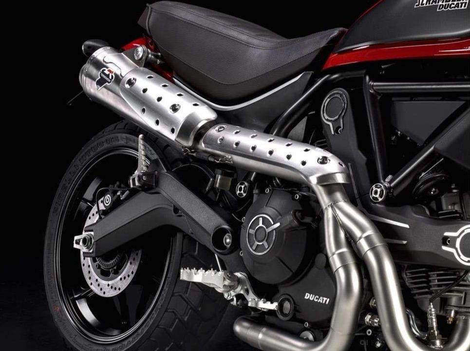 Termignoni, 053IR - TERMIGNONI Ducati Scrambler 800 Full High-Mount Exhaust System