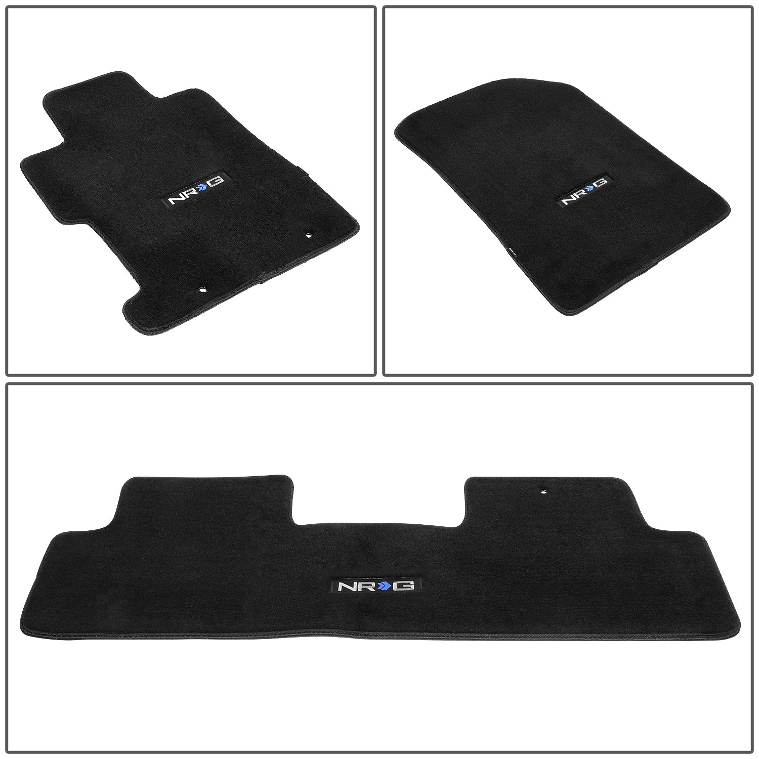 NRG Innovations, 06-11 Honda Civic Coupe FG1/FG2 Floor Mats Carpets - FMR-151