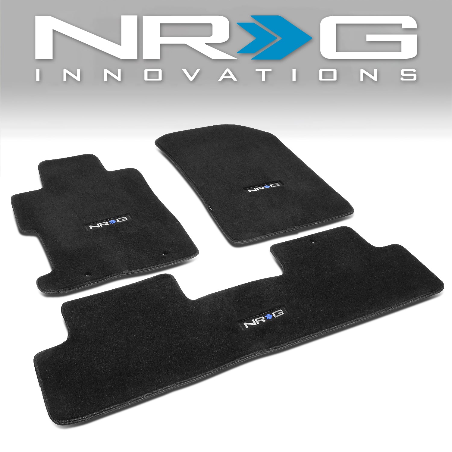 NRG Innovations, 06-11 Honda Civic Coupe FG1/FG2 Floor Mats Carpets - FMR-151