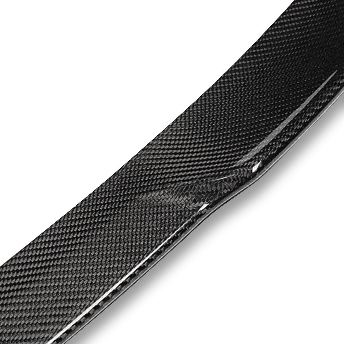 Stay Tuned Performance, 06-12 BMW 3-Series E90 Sedan V-Style Duck Bill Trunk Lid Spoiler - Carbon Fiber