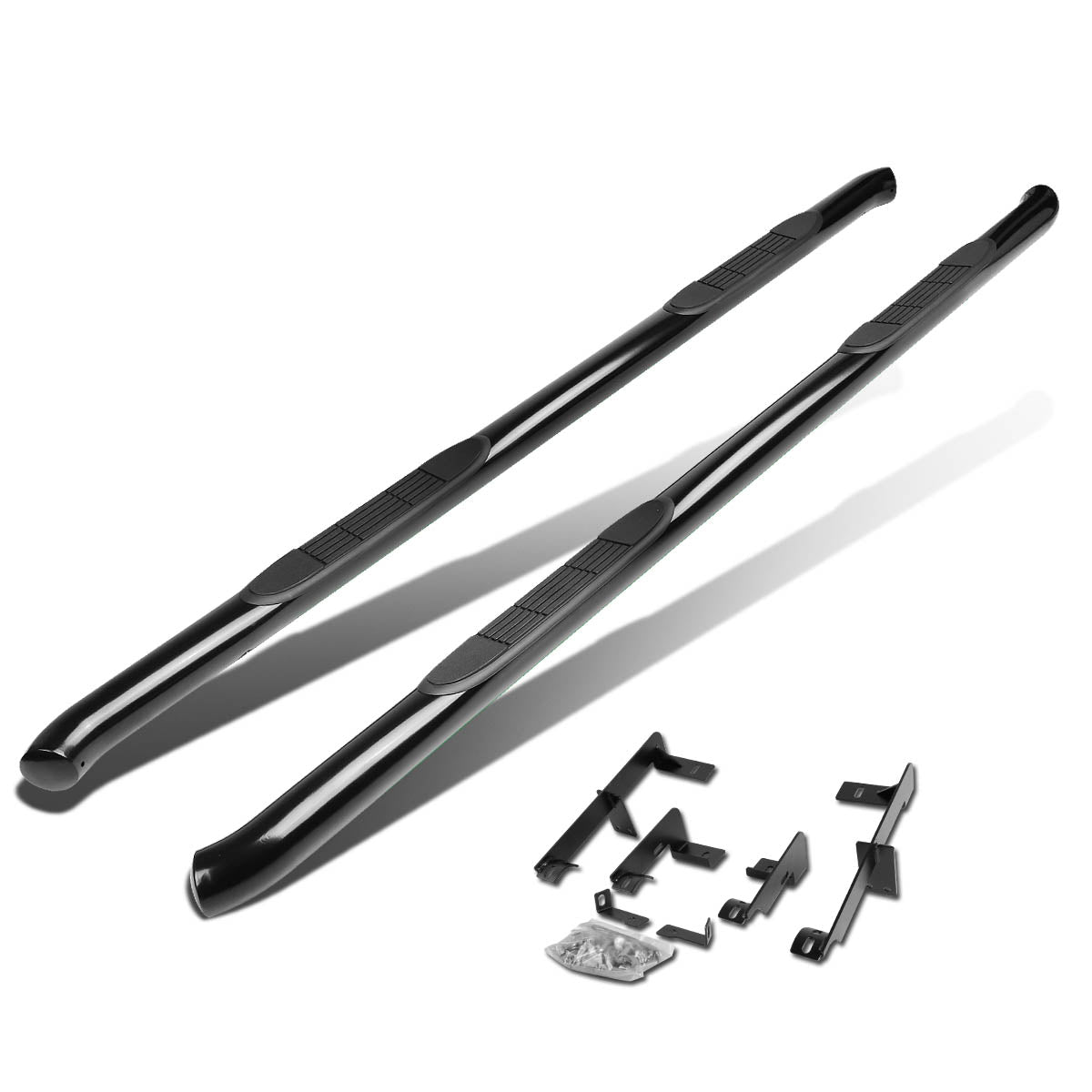 CAAP, 06-12 Toyota RAV4 3"OD Side Step Nerf Bar - Powder Coated Steel