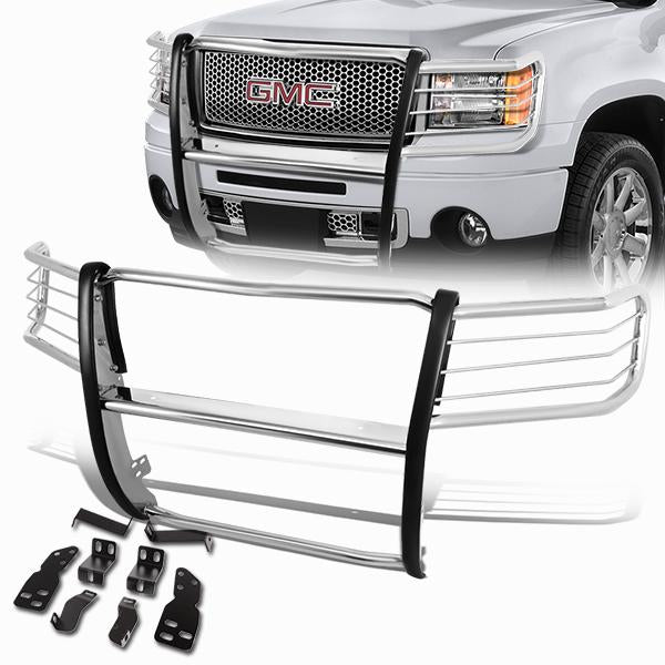 CAAP, 07-13 GMC Sierra 1500 Brush Grille Guard - Stainless Steel