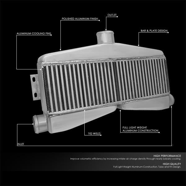 CAAP, 07-14 Chevy Silverado Bar & Plate Aluminum Intercooler - 27.5" x 14.5" x 3.5"