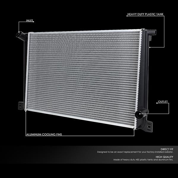 CAAP, 07-16 Mini Cooper Countryman Paceman Base AT MT Aluminum Radiator - 13167