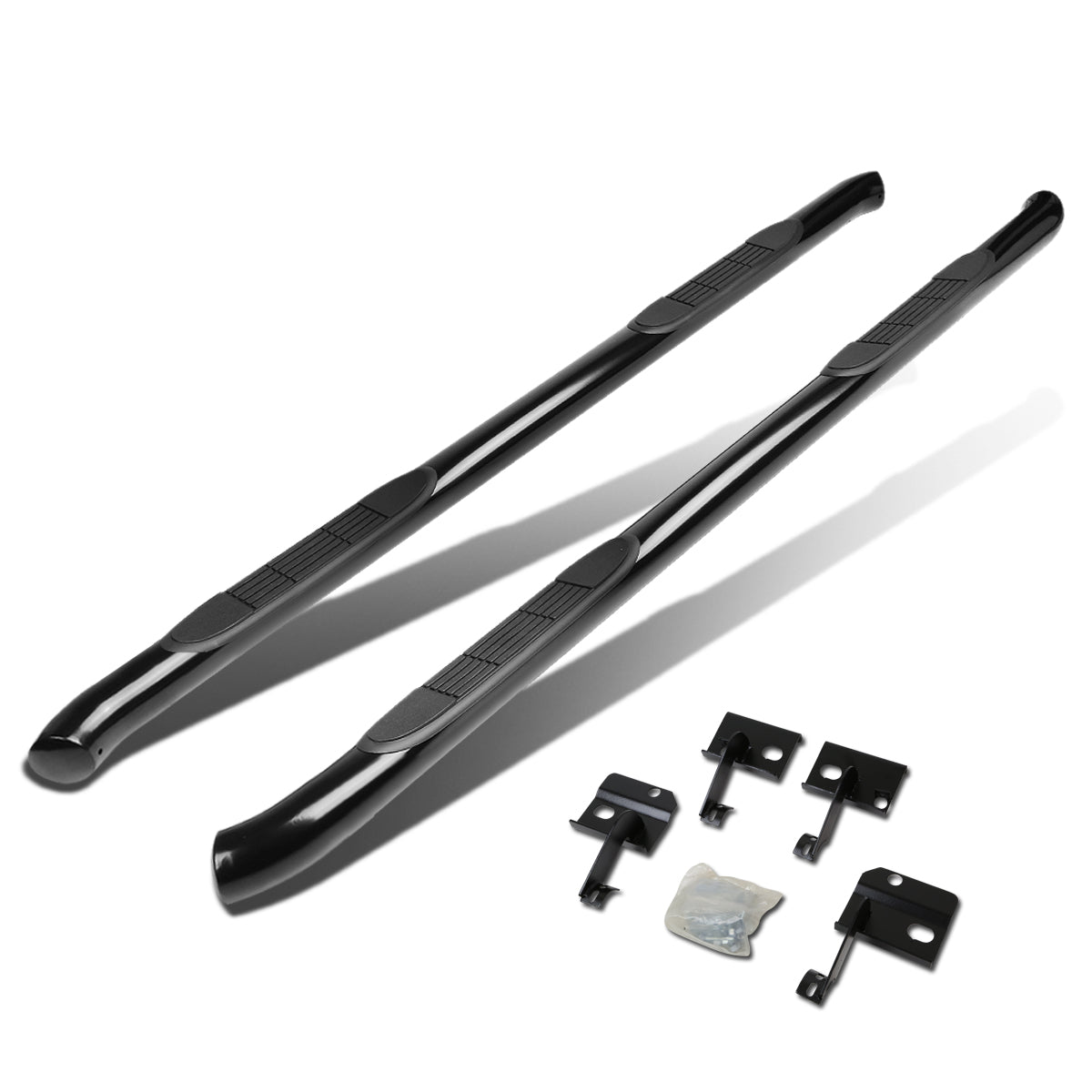 CAAP, 07-17 Chevy Traverse GMC Acadia 3"OD Side Step Nerf Bar - Powder Coated Steel