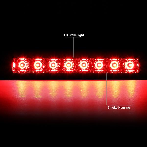 Nuvision Lighting, 07-17 Jeep Patriot LED 3rd Brake Light - Smoked Lens