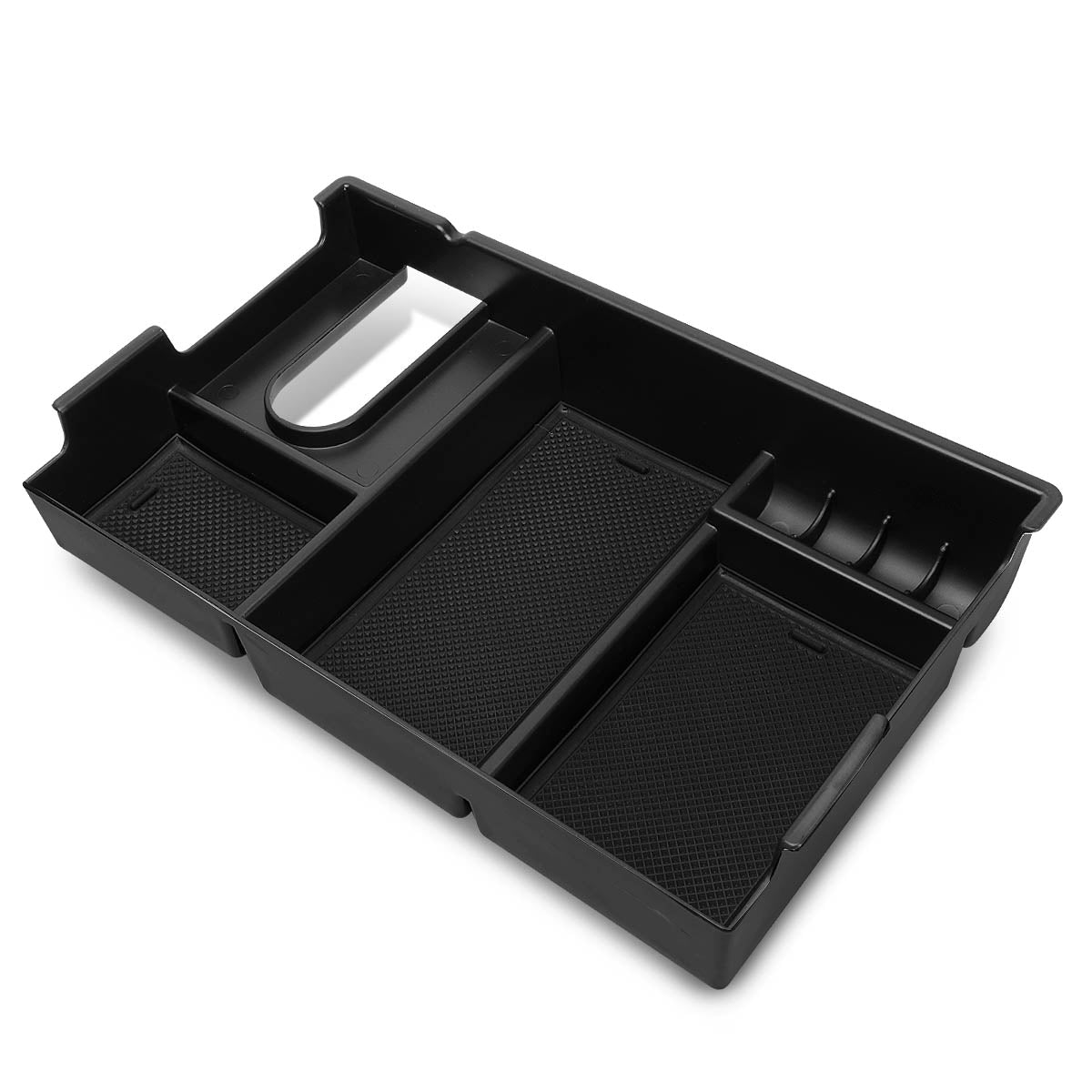 CAAP, 07-19 Toyota Tundra Center Console Organizer Insert Tray w/Silicone Mats