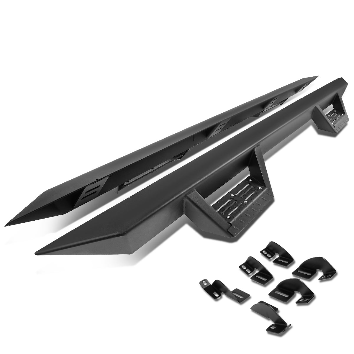 CAAP, 07-20 Toyota Tundra Double/Crew Cab 3"OD Drop Step Nerf Bars - Aluminum