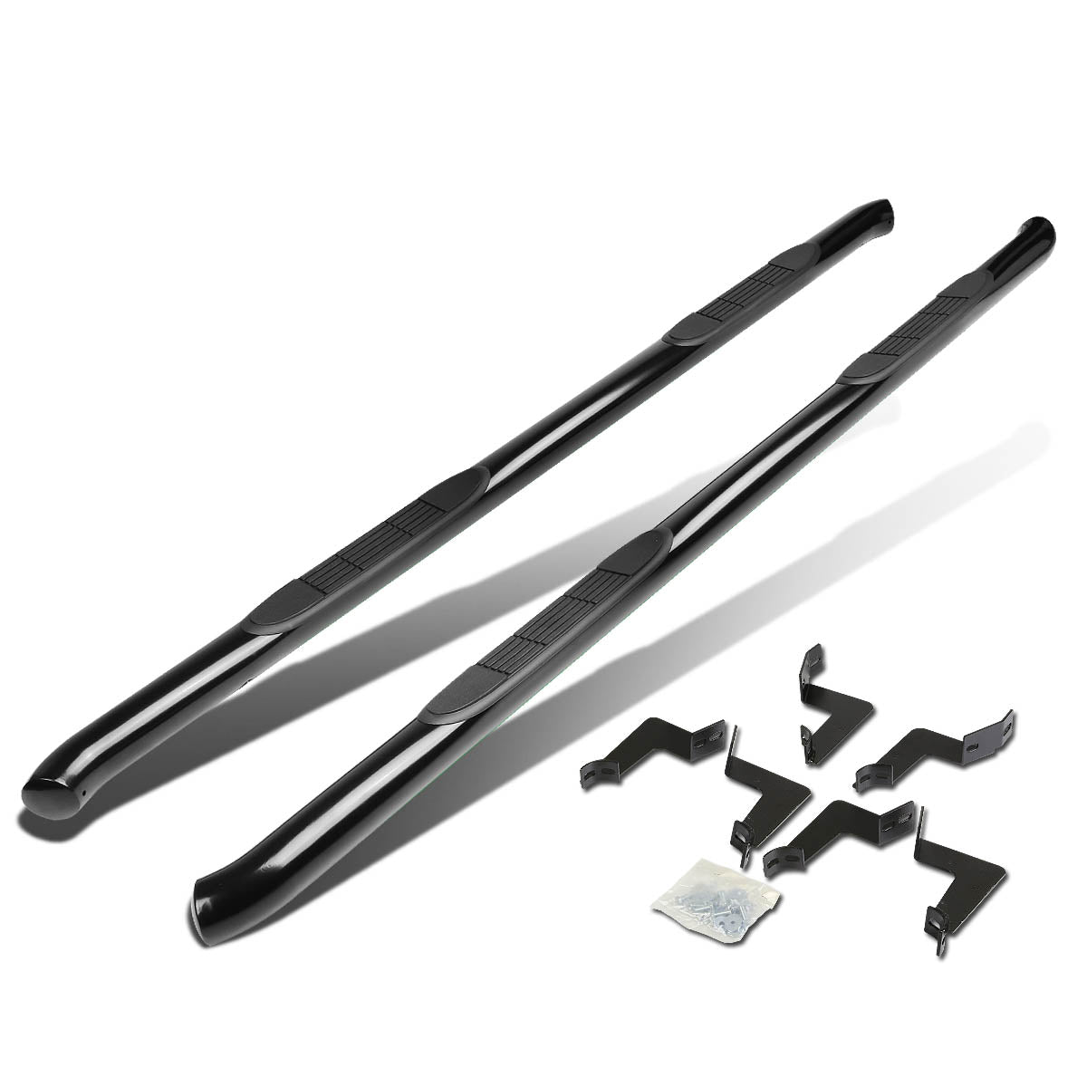 CAAP, 07-20 Toyota Tundra Double/Crew Cab 3"OD Side Step Nerf Bar - Powder Coated Steel