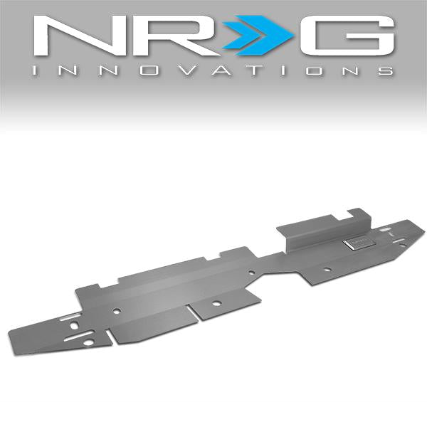 NRG Innovations, 08-14 Subaru WRX/STI Air Diversion Panel - Stainless Steel - DVP-1053