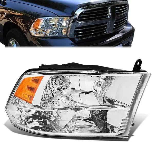 Nuvision Lighting, 09-18 Dodge Ram 1500 2500 3500 4500 5500 Right/Passenger Side Headlight - Factory Style - CH2503281